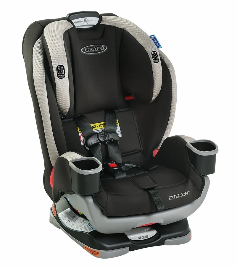 Graco Extend2Fit 3-in-1 All-in-One Convertible Car Seat - Stocklyn 6 Graco Extend2Fit 3-in-1 All-in-One Convertible Car Seat - Stocklyn - Image 6
