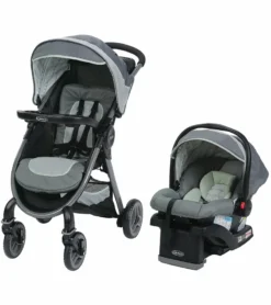 Graco FastAction Fold 2.0 Travel System - Mason