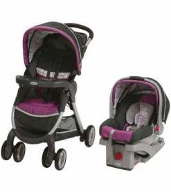 Graco FastAction Fold Click Connect Travel System - Nyssa
