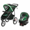 Graco FastAction Fold Jogger Click Connect Travel System - Fern