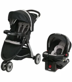 Graco FastAction Fold Sport Click Connect Travel System - Pierce