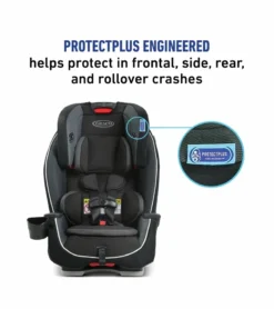 Graco Milestone 3-in-1 All-in-One Convertible Car Seat - Gotham -Britax || Graco || Maxi-Cosi Shop graco milestone 3 in 1 all in one convertible car seat gotham 8