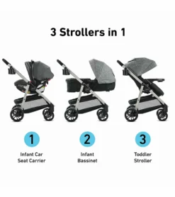 Graco Modes Pramette Travel System - Ellington -Britax || Graco || Maxi-Cosi Shop graco modes pramette travel system ellington 163