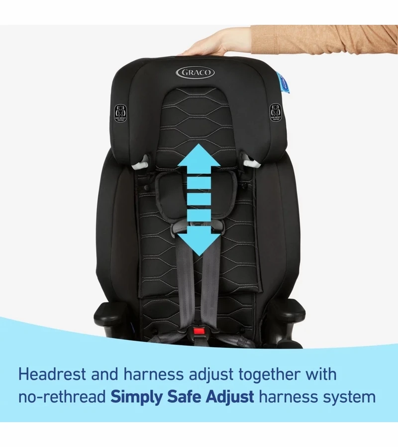 Graco Nautilus 2.0 LX 3-in-1 Harness Booster Car Seat - Hex 5 Graco Nautilus 2.0 LX 3-in-1 Harness Booster Car Seat - Hex - Image 5