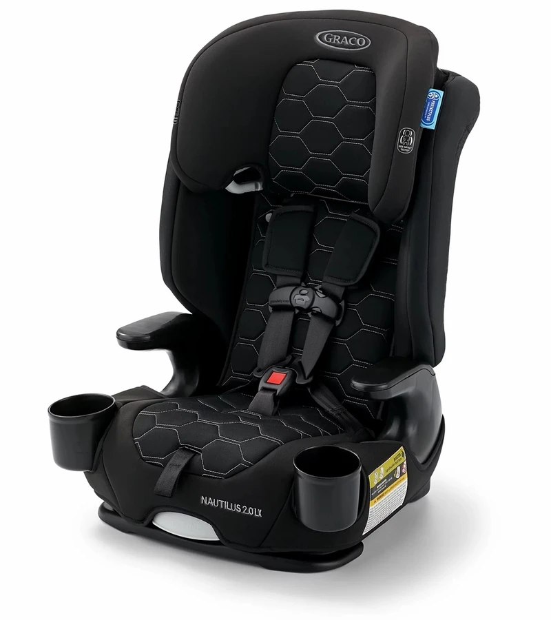 Graco Nautilus 2.0 LX 3-in-1 Harness Booster Car Seat - Hex 1 Graco Nautilus 2.0 LX 3-in-1 Harness Booster Car Seat - Hex