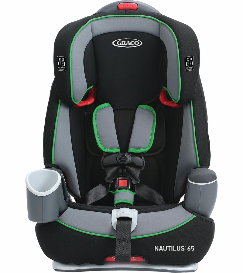 Graco Nautilus 65 3-in-1 Booster Car Seat - Fern 2 Graco Nautilus 65 3-in-1 Booster Car Seat - Fern - Image 2