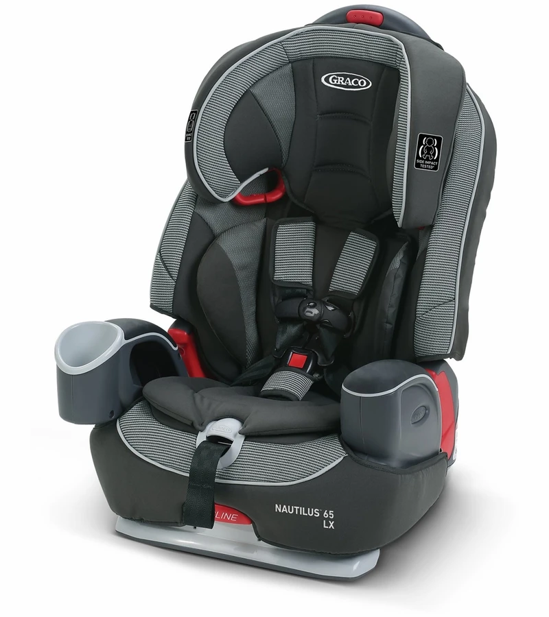 Graco Nautilus 65 LX 3-in-1 Harness Booster Car Seat - Conley 1 Graco Nautilus 65 LX 3-in-1 Harness Booster Car Seat - Conley