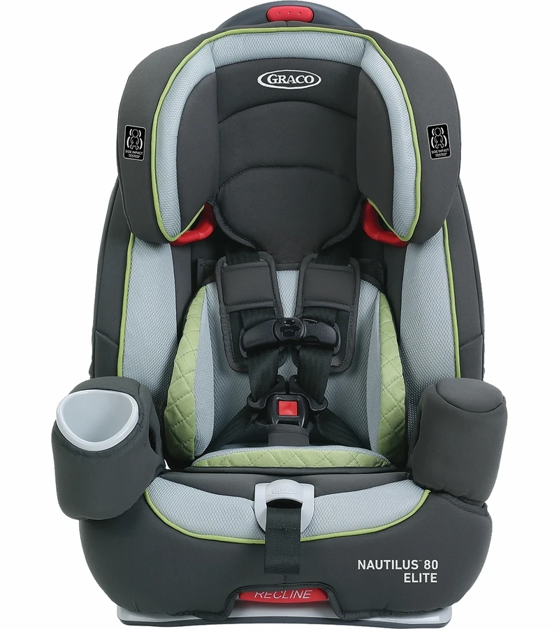 Graco Nautilus 80 Elite 3-in-1 Harness Booster Car Seat - Go Green 2 Graco Nautilus 80 Elite 3-in-1 Harness Booster Car Seat - Go Green - Image 2
