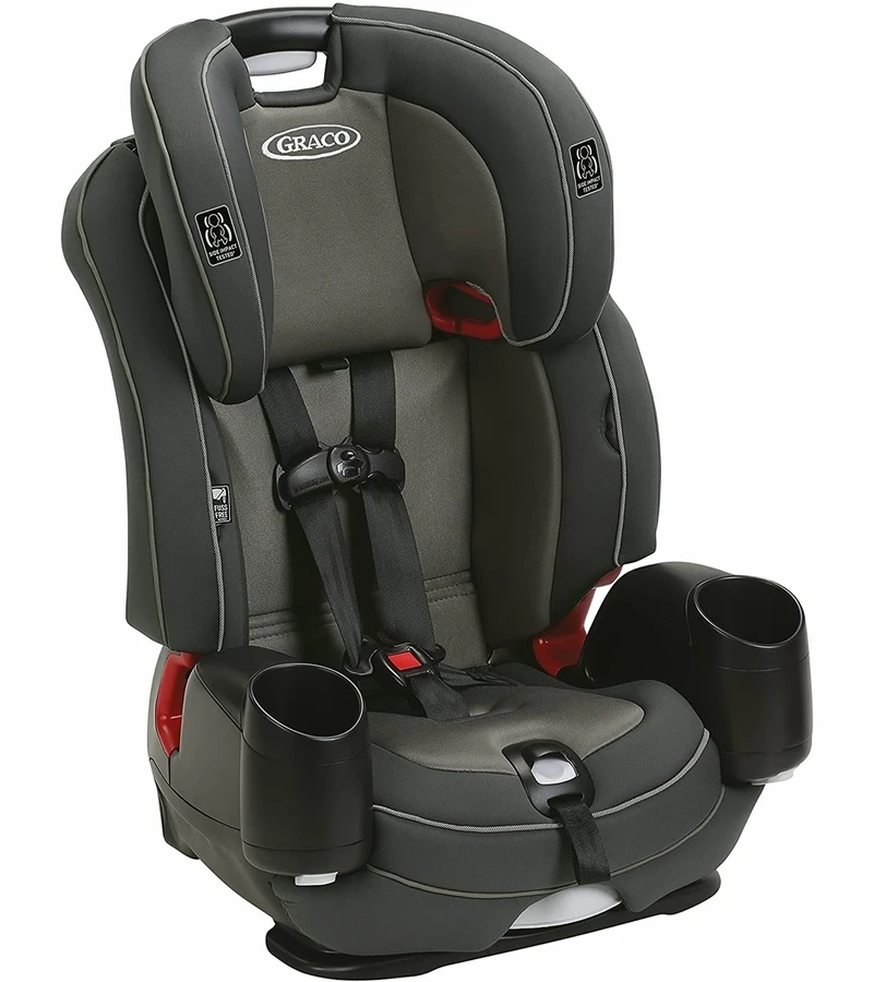 Graco Nautilus SnugLock LX 3-in-1 Harness Booster Car Seat - Cutler 2 Graco Nautilus SnugLock LX 3-in-1 Harness Booster Car Seat - Cutler - Image 2