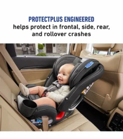 Graco SlimFit3 LX 3-in-1 Narrow All-in-One Convertible Car Seat - Kunningham -Britax || Graco || Maxi-Cosi Shop graco slimfit3 lx 3 in 1 narrow all in one convertible car seat kunningham 25