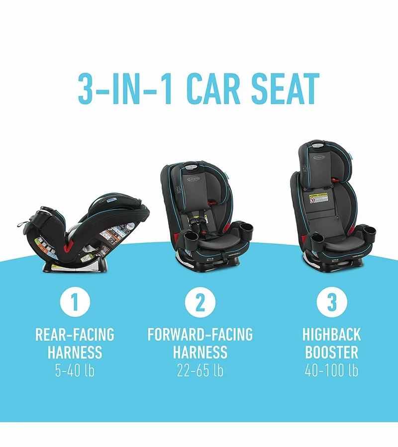 Graco TrioGrow SnugLock LX 3-in-1 Car Seat - Thatcher 2 Graco TrioGrow SnugLock LX 3-in-1 Car Seat - Thatcher - Image 2