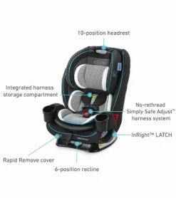 Graco TrioGrow SnugLock LX 3-in-1 Car Seat - Thatcher 9 Graco TrioGrow SnugLock LX 3-in-1 Car Seat - Thatcher -Britax || Graco || Maxi-Cosi Shop graco triogrow snuglock lx 3 in 1 car seat thatcher 192