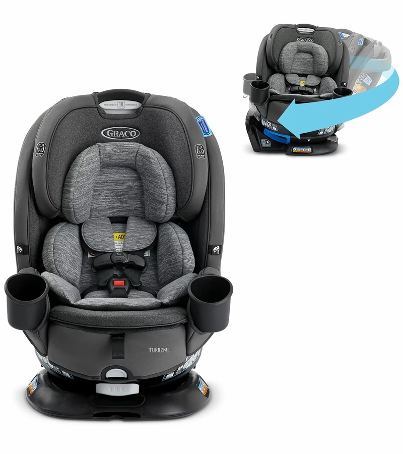 Graco Turn2Me 3-in-1 Rotating Convertible Car Seat - Manchester 1 Graco Turn2Me 3-in-1 Rotating Convertible Car Seat - Manchester