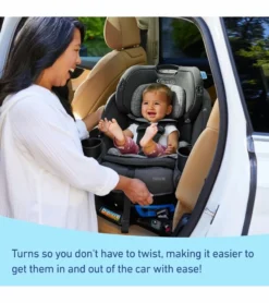 Graco Turn2Me 3-in-1 Rotating Convertible Car Seat - Manchester 9 Graco Turn2Me 3-in-1 Rotating Convertible Car Seat - Manchester -Britax || Graco || Maxi-Cosi Shop graco turn2me 3 in 1 rotating convertible car seat manchester 145