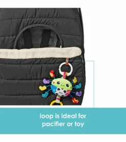 JJ Cole Car Seat Cover - Black -Britax || Graco || Maxi-Cosi Shop jj cole car seat cover heather gray 62 2