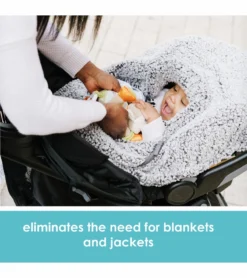 JJ Cole Cuddly Car Seat Cover - Gray 11 JJ Cole Cuddly Car Seat Cover - Gray -Britax || Graco || Maxi-Cosi Shop jj cole cuddly car seat cover gray 155