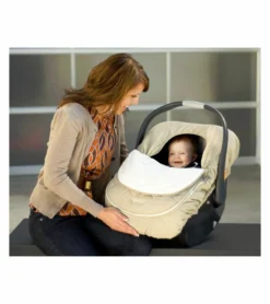 JJ Cole Infant Car Seat Cover - Khaki -Britax || Graco || Maxi-Cosi Shop jj cole infant car seat cover khaki 51