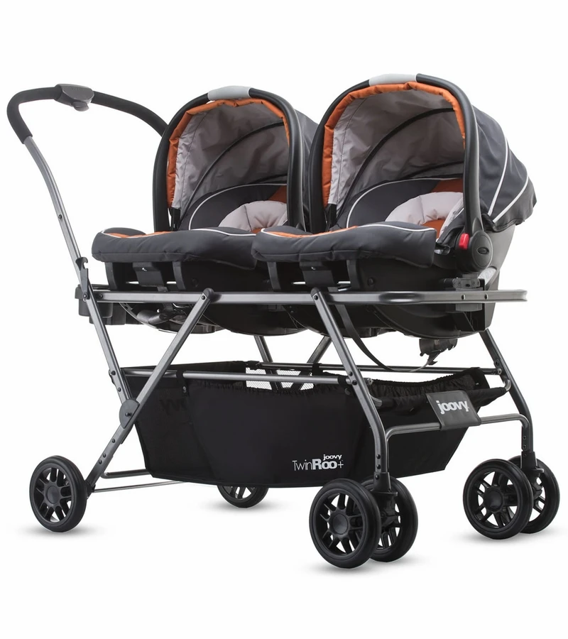 Joovy TwinRoo+ Infant Car Seat Frame Stroller 2 Joovy TwinRoo+ Infant Car Seat Frame Stroller - Image 2