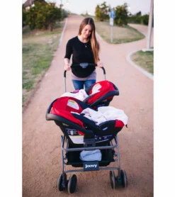 Joovy TwinRoo+ Infant Car Seat Frame Stroller 10 Joovy TwinRoo+ Infant Car Seat Frame Stroller -Britax || Graco || Maxi-Cosi Shop joovy twinroo infant car seat frame stroller 256
