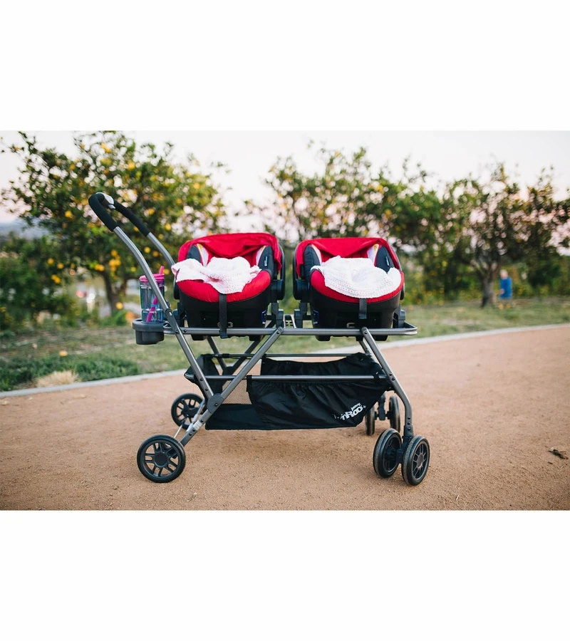 Joovy TwinRoo+ Infant Car Seat Frame Stroller 5 Joovy TwinRoo+ Infant Car Seat Frame Stroller - Image 5