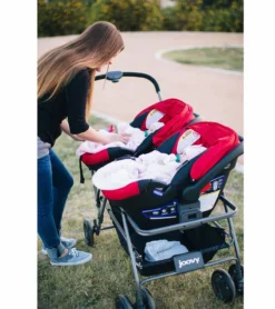 Joovy TwinRoo+ Infant Car Seat Frame Stroller 13 Joovy TwinRoo+ Infant Car Seat Frame Stroller -Britax || Graco || Maxi-Cosi Shop joovy twinroo infant car seat frame stroller 259