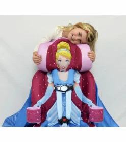 KidsEmbrace Harness Booster Car Seat - Cinderella 10 KidsEmbrace Harness Booster Car Seat - Cinderella -Britax || Graco || Maxi-Cosi Shop kidsembrace harness booster car seat cinderella 75