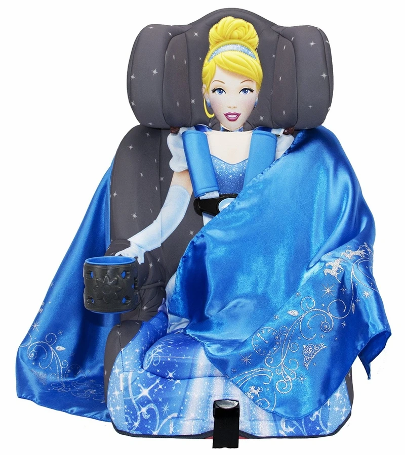 KidsEmbrace Harness Booster Car Seat - Cinderella Platinum 3 KidsEmbrace Harness Booster Car Seat - Cinderella Platinum - Image 3