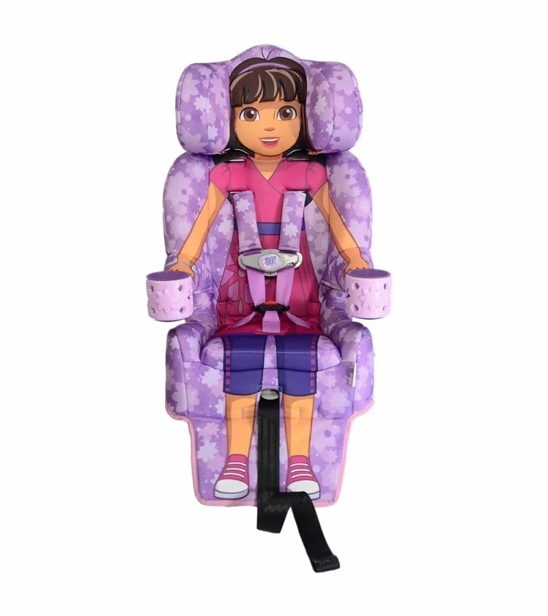 KidsEmbrace Harness Booster Car Seat - Dora The Explorer 2 KidsEmbrace Harness Booster Car Seat - Dora The Explorer - Image 2