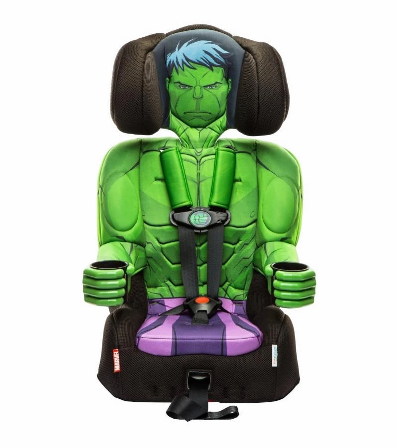 KidsEmbrace Harness Booster Car Seat - Hulk 3 KidsEmbrace Harness Booster Car Seat - Hulk - Image 3