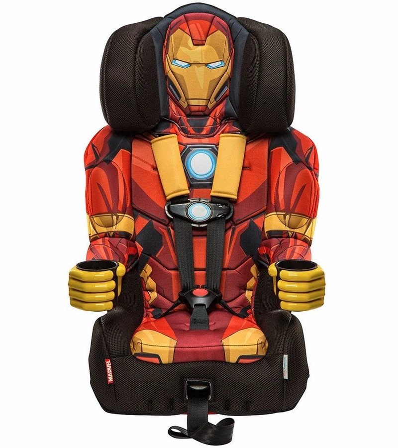 KidsEmbrace Harness Booster Car Seat - Iron Man 2 KidsEmbrace Harness Booster Car Seat - Iron Man - Image 2