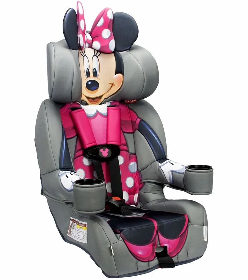 KidsEmbrace Harness Booster Car Seat - Minnie Mouse 2 KidsEmbrace Harness Booster Car Seat - Minnie Mouse - Image 2