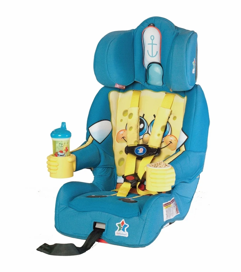KidsEmbrace Harness Booster Car Seat - Sponge Bob Squarepants 1 KidsEmbrace Harness Booster Car Seat - Sponge Bob Squarepants