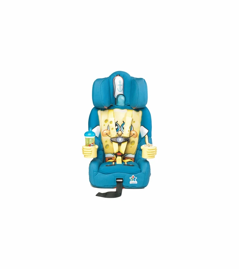 KidsEmbrace Harness Booster Car Seat - Sponge Bob Squarepants 2 KidsEmbrace Harness Booster Car Seat - Sponge Bob Squarepants - Image 2