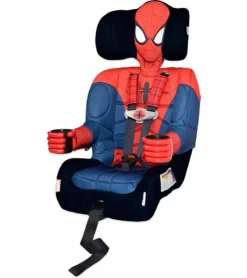KidsEmbrace Harness Booster Car Seat - Ultimate Spider-Man, Black