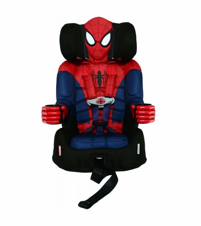 KidsEmbrace Harness Booster Car Seat - Ultimate Spider-Man, Black 2 KidsEmbrace Harness Booster Car Seat - Ultimate Spider-Man, Black - Image 2