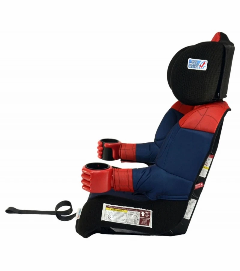 KidsEmbrace Harness Booster Car Seat - Ultimate Spider-Man, Black 3 KidsEmbrace Harness Booster Car Seat - Ultimate Spider-Man, Black - Image 3