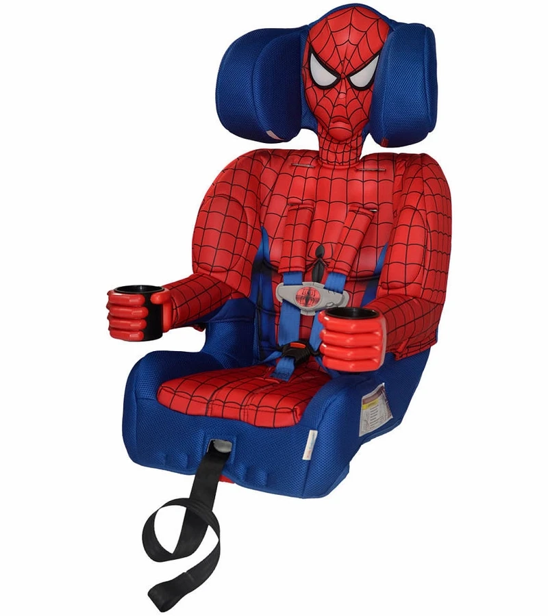 KidsEmbrace Harness Booster Car Seat - Ultimate Spider-Man, Blue 1 KidsEmbrace Harness Booster Car Seat - Ultimate Spider-Man, Blue