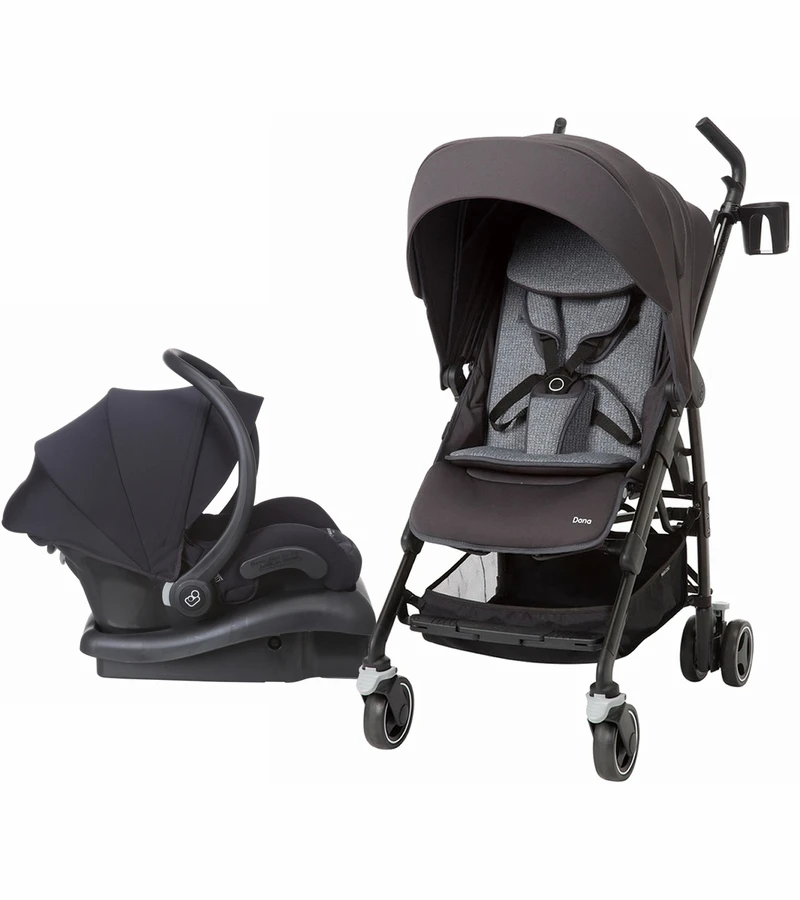 Maxi-Cosi Dana + Mico 30 Travel System - Sweater Knit/Night Black 1 Maxi-Cosi Dana + Mico 30 Travel System - Sweater Knit/Night Black