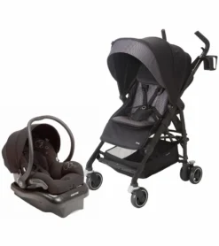 Maxi-Cosi Maxi Cosi Dana + Mico AP Travel System - Devoted Black
