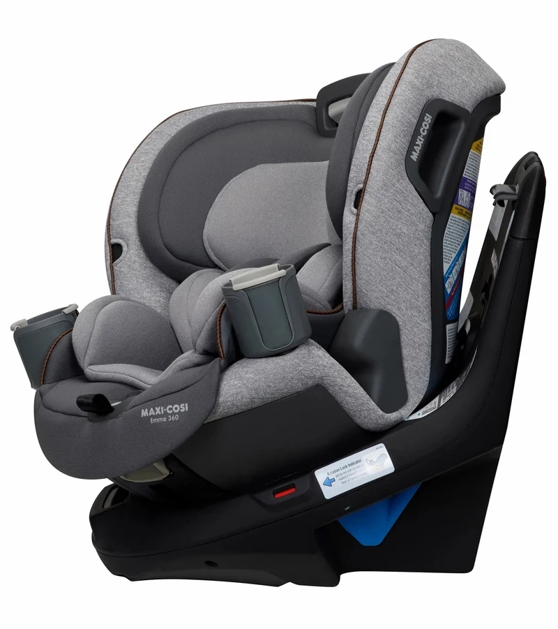 Maxi-Cosi Emme 360 Rotating All-in-One Convertible Car Seat - Midnight Black 3 Maxi-Cosi Emme 360 Rotating All-in-One Convertible Car Seat - Midnight Black - Image 3