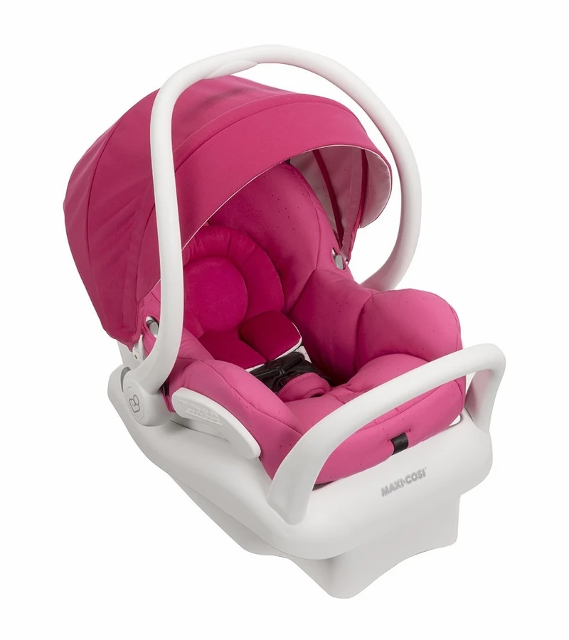 Maxi-Cosi Maxi Cosi Mico Max 30 Infant Car Seat, White Collection - Pink Berry 1 Maxi-Cosi Maxi Cosi Mico Max 30 Infant Car Seat, White Collection - Pink Berry