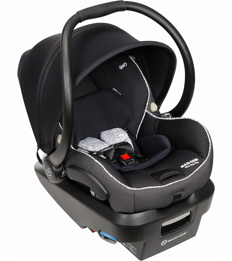 Maxi-Cosi Mico Max Plus Infant Car Seat - Ink Etch 1 Maxi-Cosi Mico Max Plus Infant Car Seat - Ink Etch
