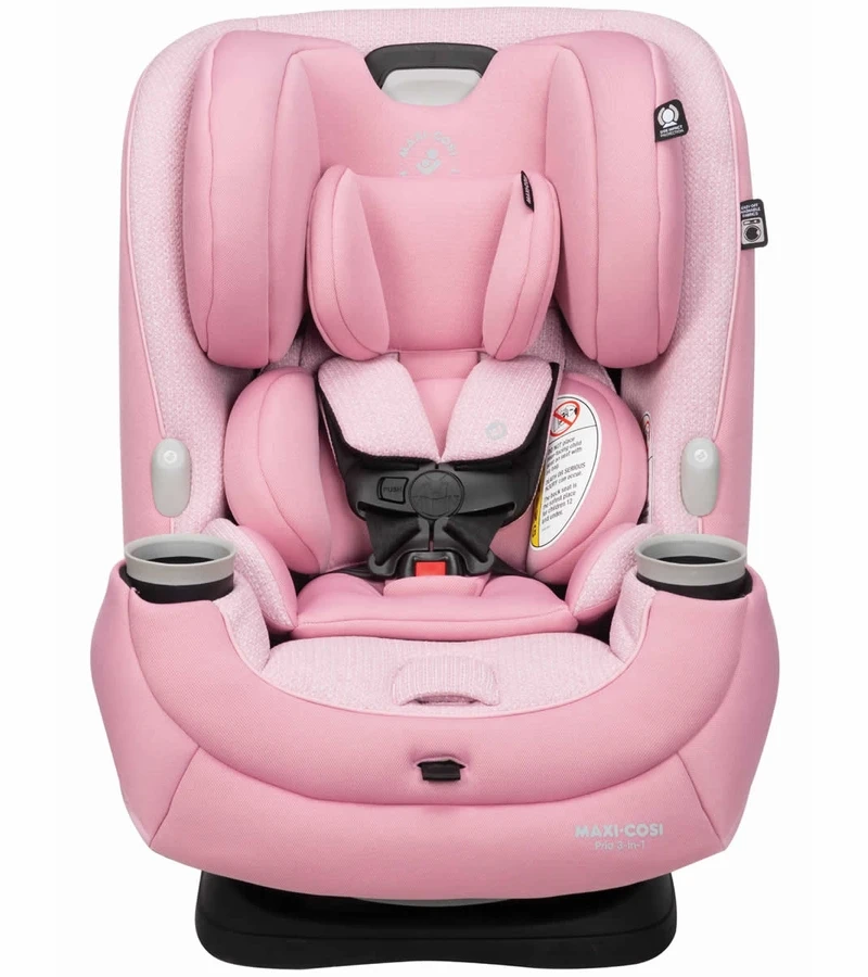 Maxi-Cosi Pria 3-in-1 Convertible Car Seat, Sweater Knit - Rose Pink 1 Maxi-Cosi Pria 3-in-1 Convertible Car Seat, Sweater Knit - Rose Pink