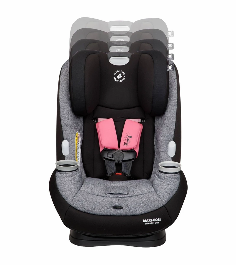 Maxi-Cosi Pria All-in-One Convertible Car Seat - Disney Minnie 4 Maxi-Cosi Pria All-in-One Convertible Car Seat - Disney Minnie - Image 4