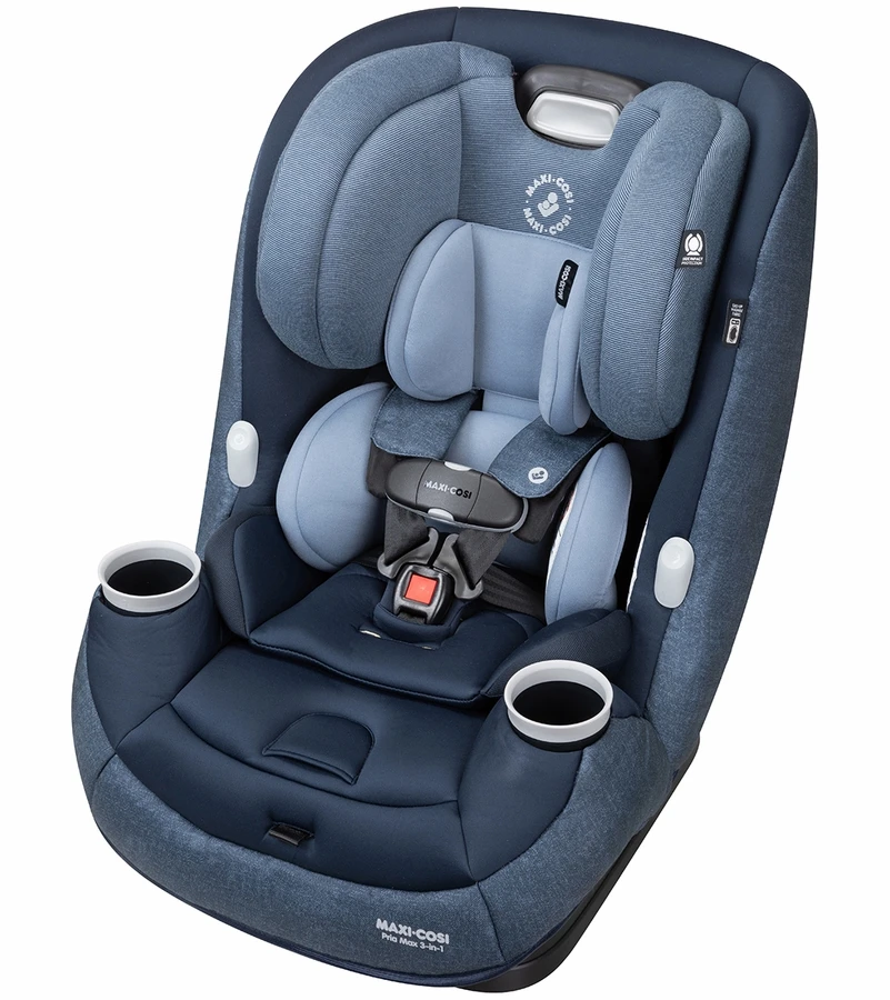 Maxi-Cosi Pria Max All-in-One Convertible Car Seat - Nomad Blue 2 Maxi-Cosi Pria Max All-in-One Convertible Car Seat - Nomad Blue - Image 2