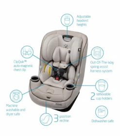 Maxi-Cosi Pria Max All-in-One Convertible Car Seat - Desert Wonder (PureCosi) 10 Maxi-Cosi Pria Max All-in-One Convertible Car Seat - Desert Wonder (PureCosi) -Britax || Graco || Maxi-Cosi Shop maxi cosi pria max all in one convertible car seat desert wonder purecosi 172