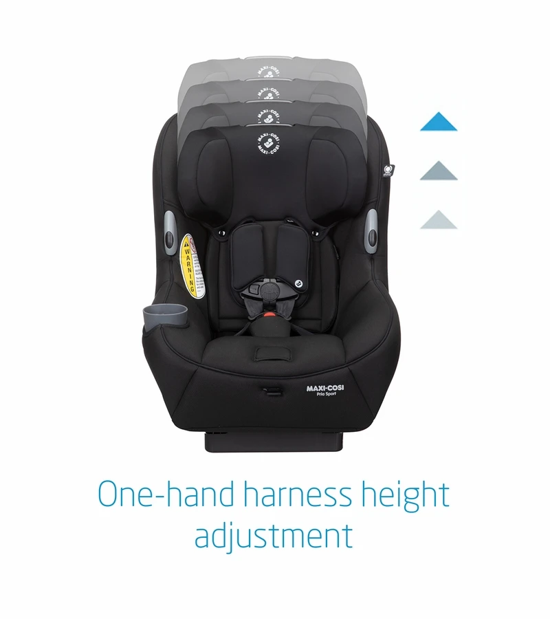 Maxi-Cosi Pria Sport 2-in-1 Convertible Car Seat - Midnight Black (PureCosi) 4 Maxi-Cosi Pria Sport 2-in-1 Convertible Car Seat - Midnight Black (PureCosi) - Image 4