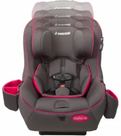 Maxi-Cosi Maxi Cosi Vello 70 Convertible Car Seat - Grey/Pink -Britax || Graco || Maxi-Cosi Shop maxi cosi vello 70 convertible car seat grey pink 246