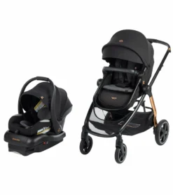 Maxi-Cosi Zelia 2 Luxe 5-in-1 Modular Travel System - Dark Ember