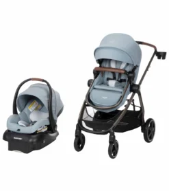 Maxi-Cosi Zelia 2 Luxe 5-in-1 Modular Travel System - New Hope Grey